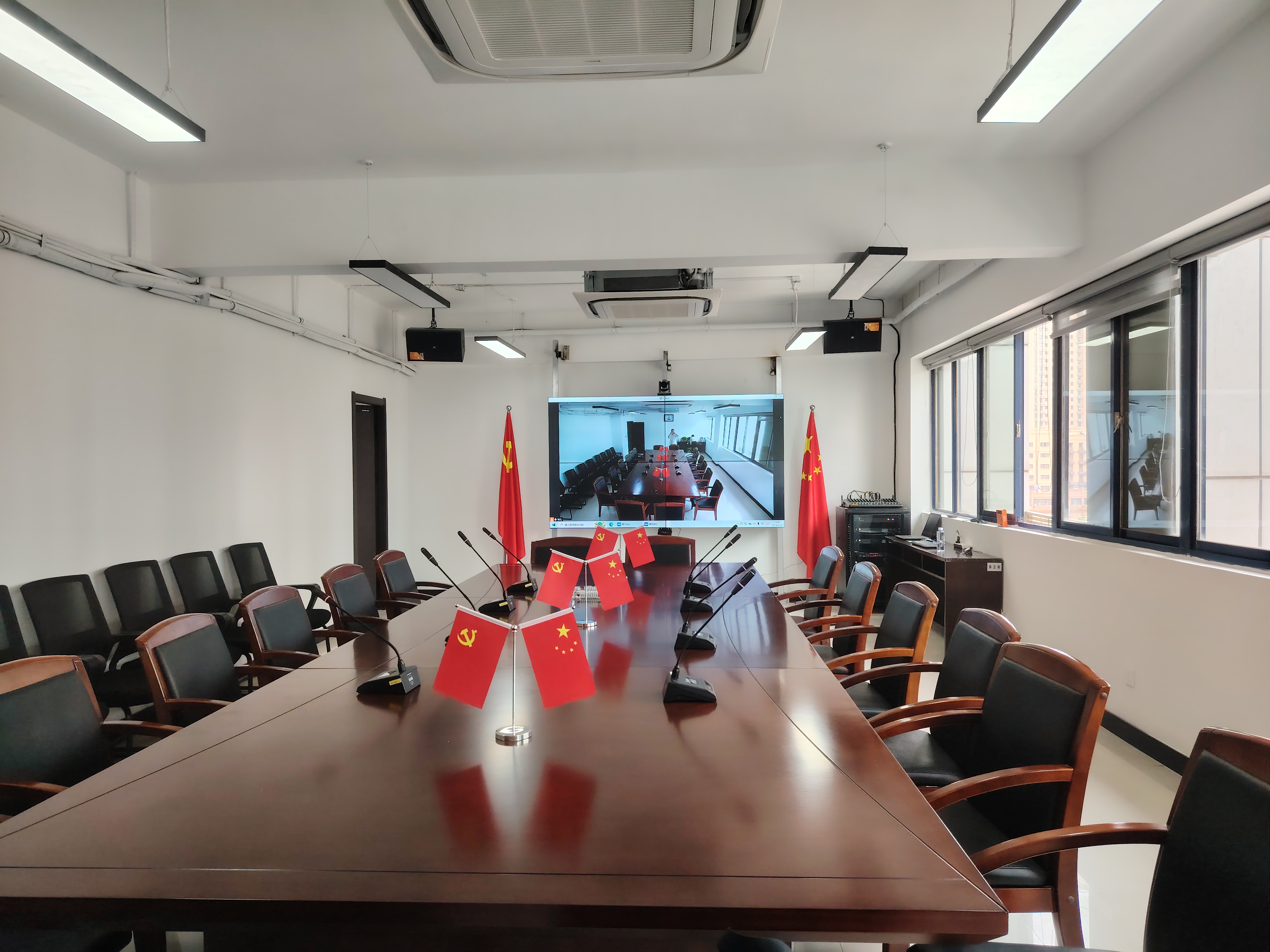 中铁第一勘察设计院海外部智能会议室