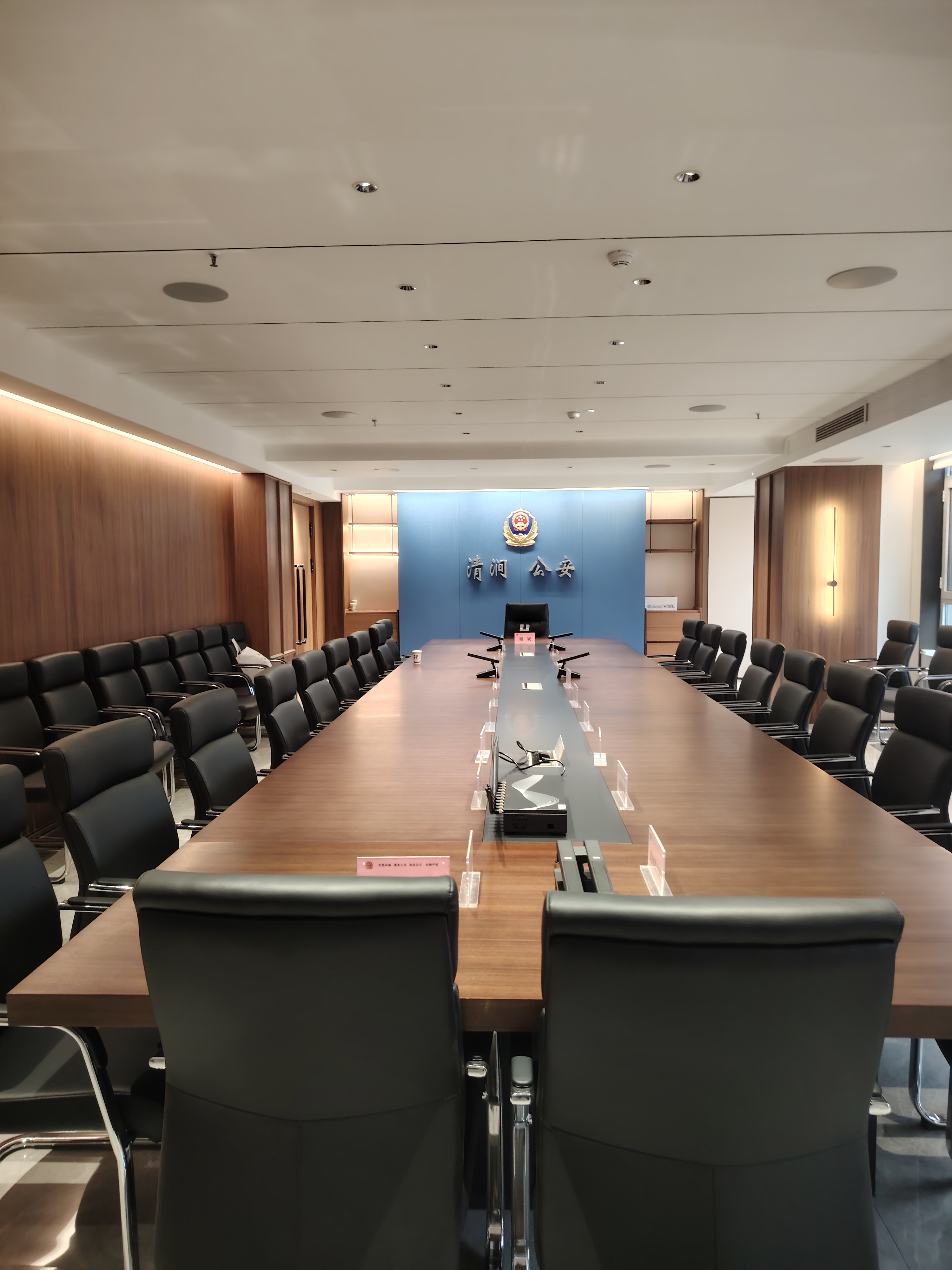 清涧县公安局会议扩声系统项目
